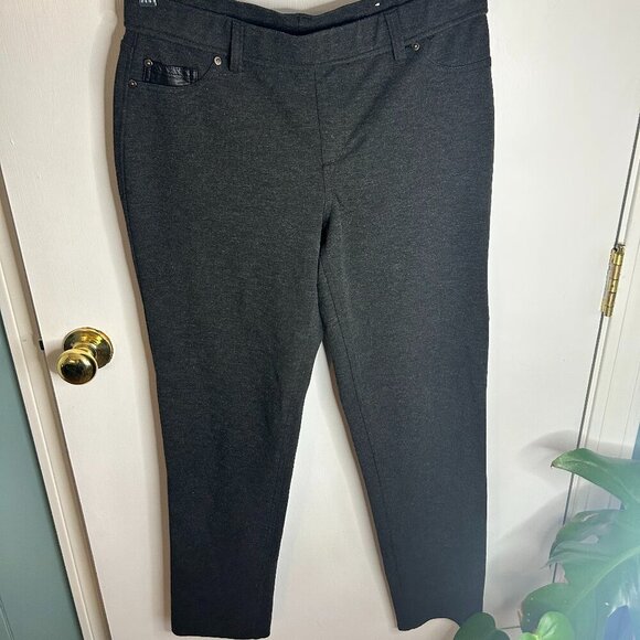 Charter Club Pants - Vintage Charter Club Slim Ankle Pants – Dark Gray – Size 6